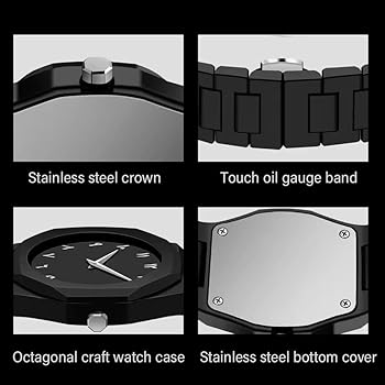 Black Arabic Aura Watch