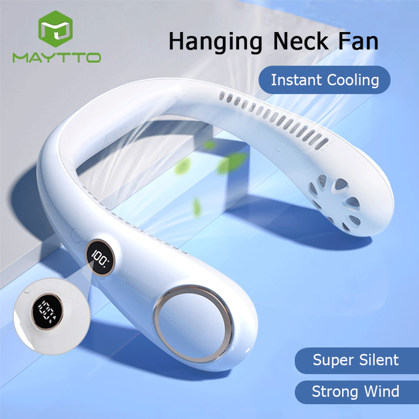 Portable Hanging Neck Fan Rechargeable