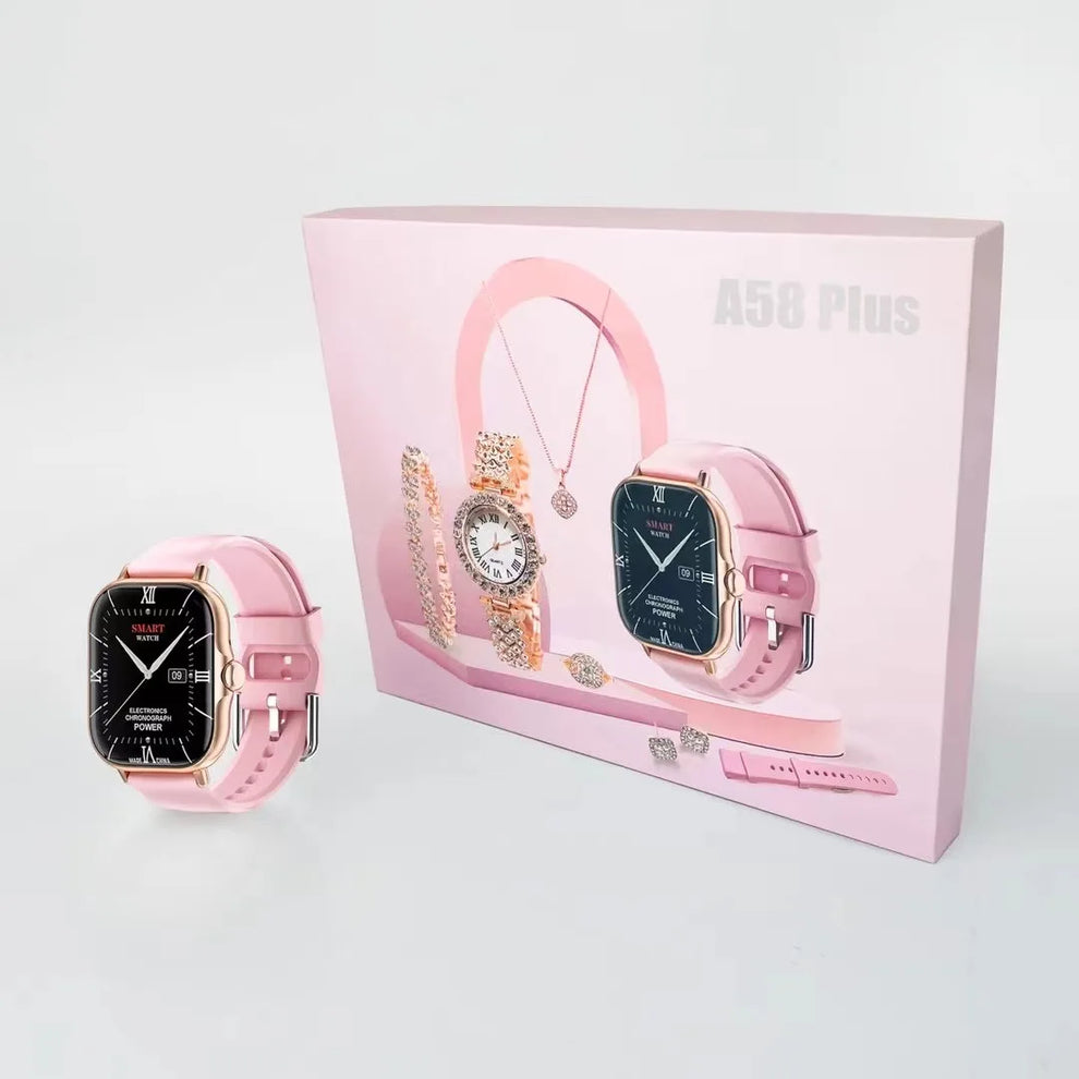 A58 Plus 6 IN 1 Smartwatch