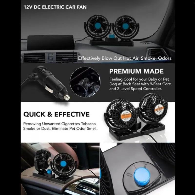 Portable Car Fan